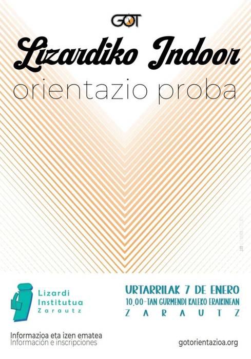 Lizardi Indoor orientazio proba