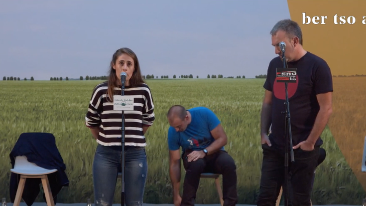 [BIDEOA] Maddalen Arzallus eta Jon Maia zortziko handian