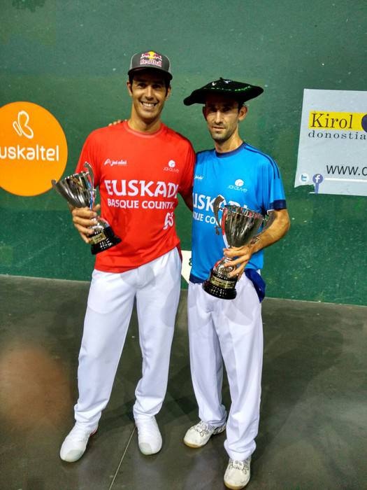 Egiguren eta Enbil Jai Alai World Tour txapelketan garaile
