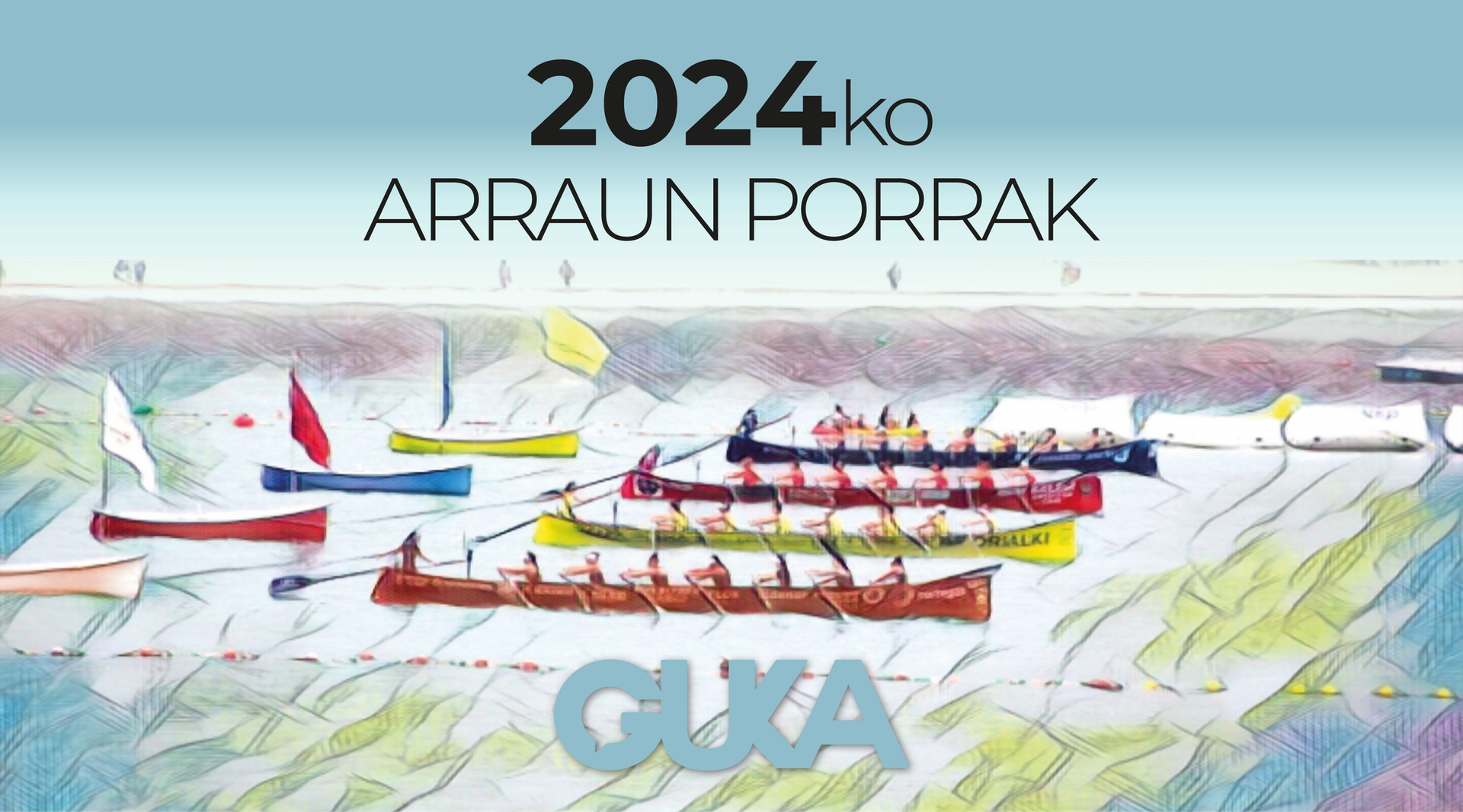 Abian da Getariako arraun porra
