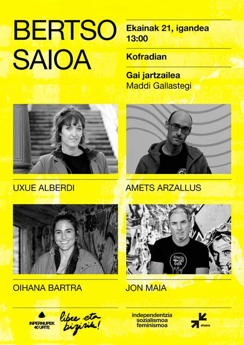 Inpernuperen 40. urteurrena: bertso saioa