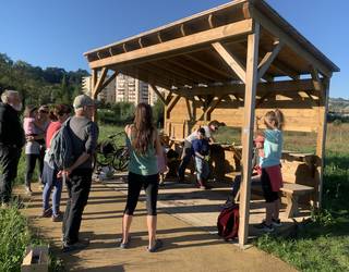 Hezeguneetara bisita gidatua antolatu du ostiralerako Eraztun Berde Urdinak