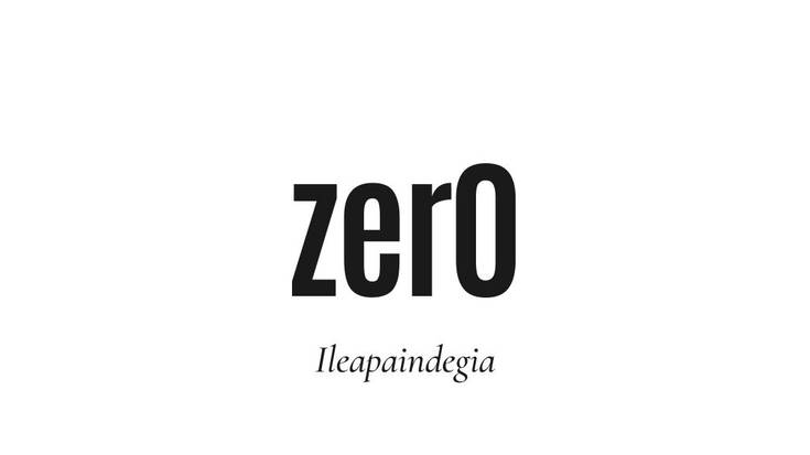 Zer0 ileapaindegia