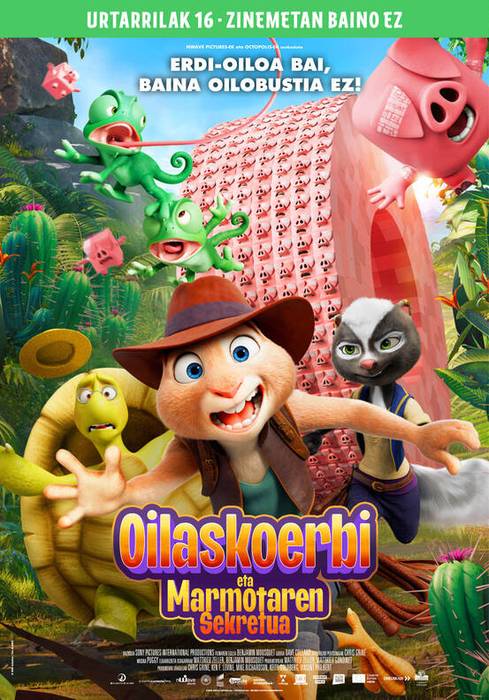 Zinema: 'Oilaskoerbi eta marmotaren sekretua' filma