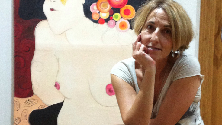 Eva Azkue: "Emakumea dago beti nire lanen erdigunean"