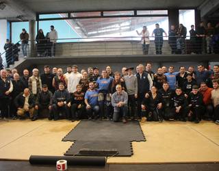 Harrizko omenaldi hunkigarria jaso du Lusarbek