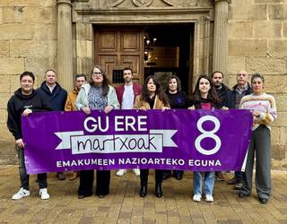 Martxoaren 8ko adierazpen instituzionala plazaratu du udalak