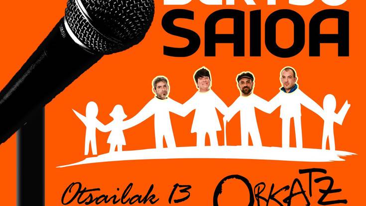 Bertso saioa izango da gaur Orkatz Kultur Elkartean
