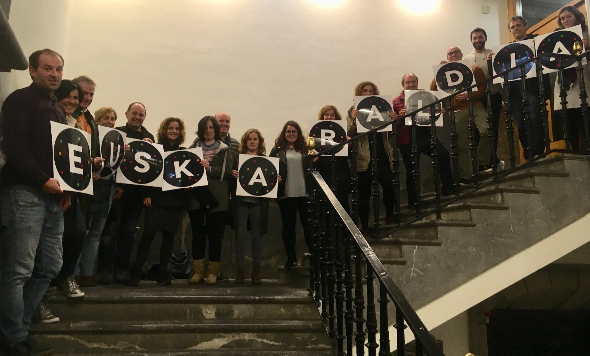Azpeitiko udalbatzak bat egin du Euskaraldiarekin