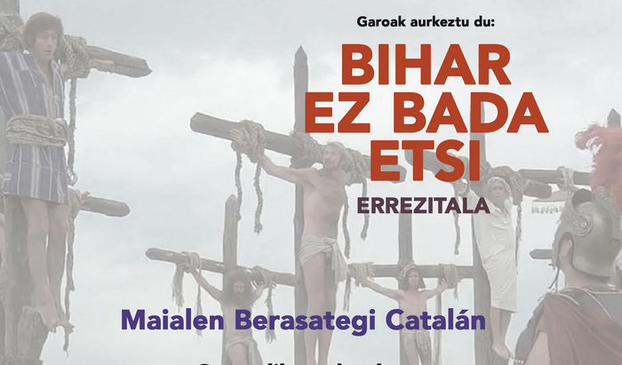 'Bihar ez bada etsi' errezitala eskainiko du Maialen Berasategik ostegunean