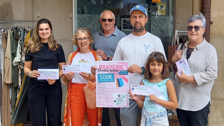 Udako Braderie azokako sariak eman ditu Gertuk