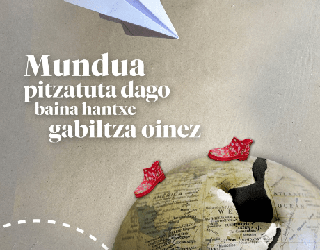 'Mundua pitzatuta dago baina hantxe gabiltza oinez' antzezlanerako sarrerak
