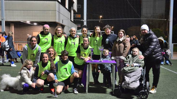 Emakume beteranoen futbol txapelketa jokatuko dute bihar Aita Marin