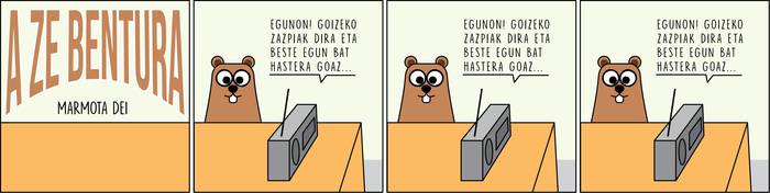 'Marmota dei', Enoken gaurko zintan