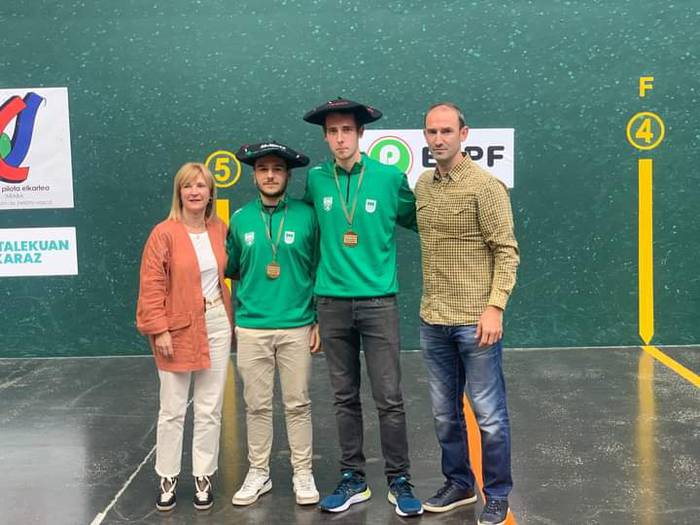 Andoni Etxabe zarauztarra garaile GRABNI gomazko paleta txapelketan
