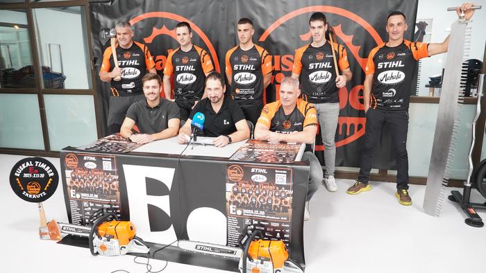 Euskal Timberreko txapelaren bila ariko da bihar Mikel Larrañaga