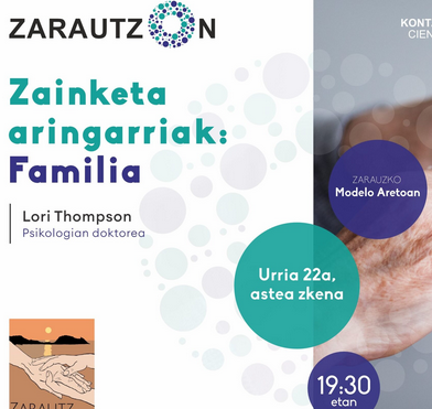 Hitzaldia: 'Zainketa aringarriak: familia' hitzaldia, Zarautzon elkarteak antolatuta