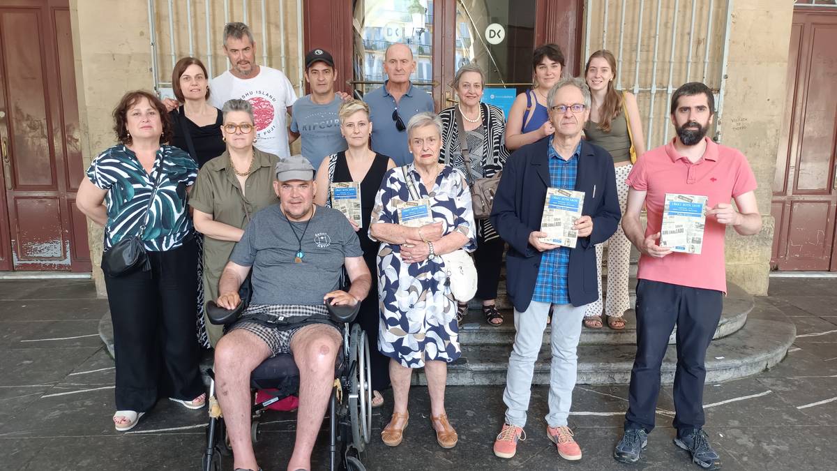 Irunberritik Kanpazarrera, errelatoa osatzeko ariketan