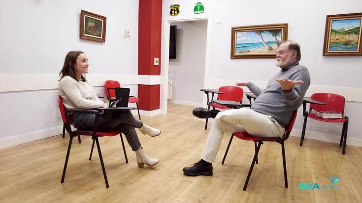 Mikel Morris: "Amerikako Estatu Batuetara joatean europarra naizen galdetzen didate"