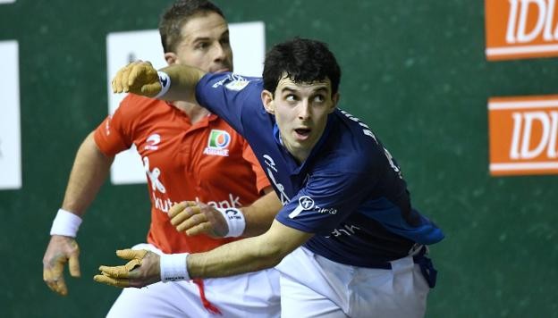 Olaizola-Zabaleta vs Altuna-Albisu, bikote aldaketa saninazioetako pilota jaialdian