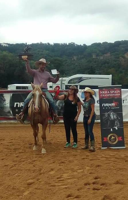 Unai Segurola zaldi hezitzaileak NRHA Spain Championship txapelketa irabazi du