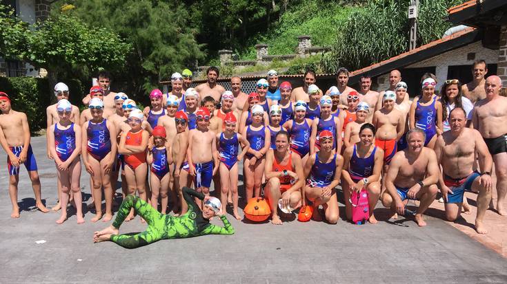 Kresalatik Arranplara igeri, ikasturtea amaitzeko