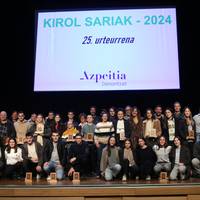 Kirol Sariak banatzeko ekitaldia