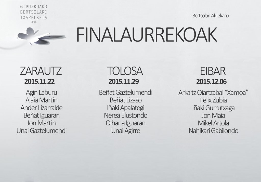 Jon Maia abenduaren 6an Eibarren