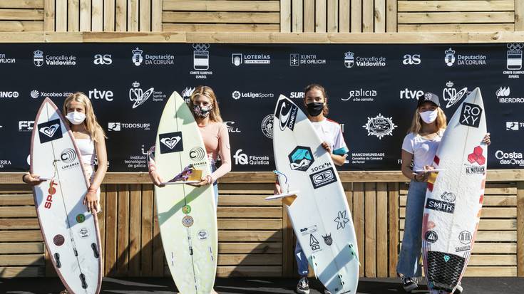16 urtez azpikoen Espainiako surf txapelketa irabazi du Janire Gonzalez Etxabarrik
