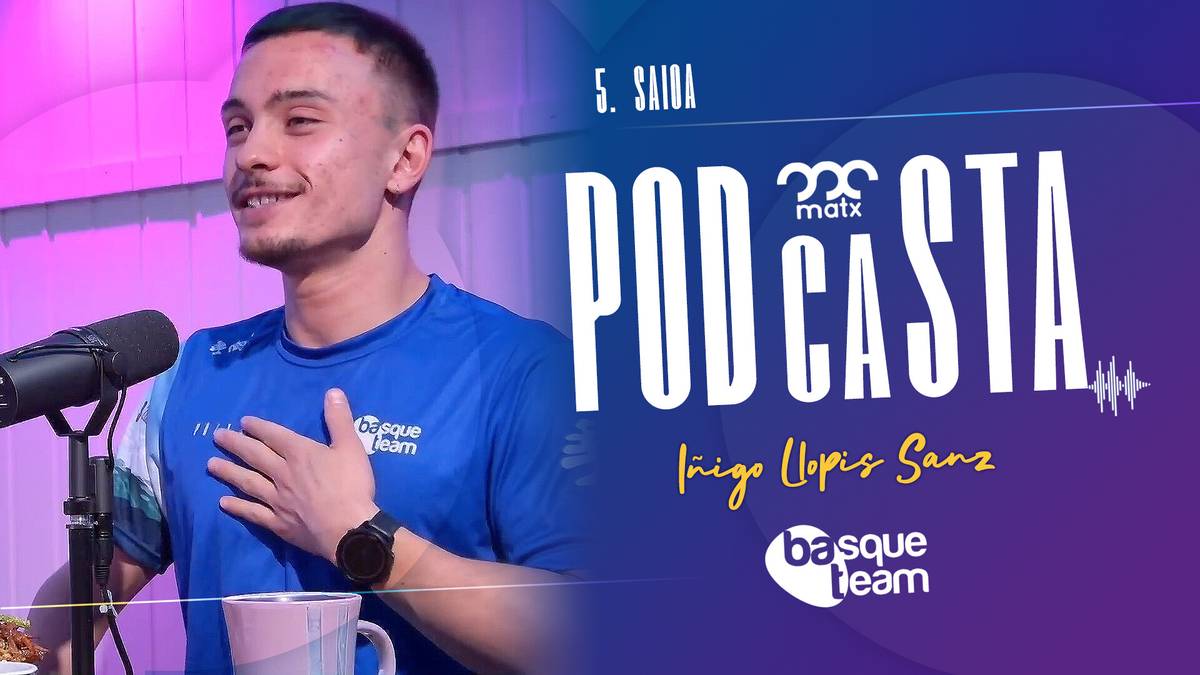 Iñigo Llopis igerilaria izan da Matx podcasteko bosgarren gonbidatua