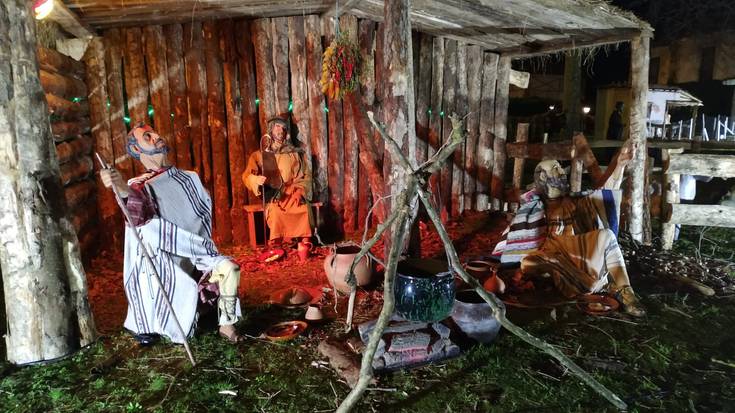 Larunbatean irekiko dute Narrosko Gabonetako Jaiotza