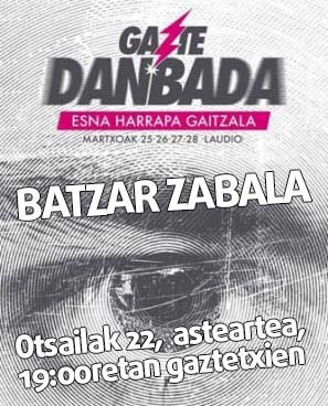 Gazte Danbadako xehetasunak jakiteko batzarra izango da gaur Gaztetxean