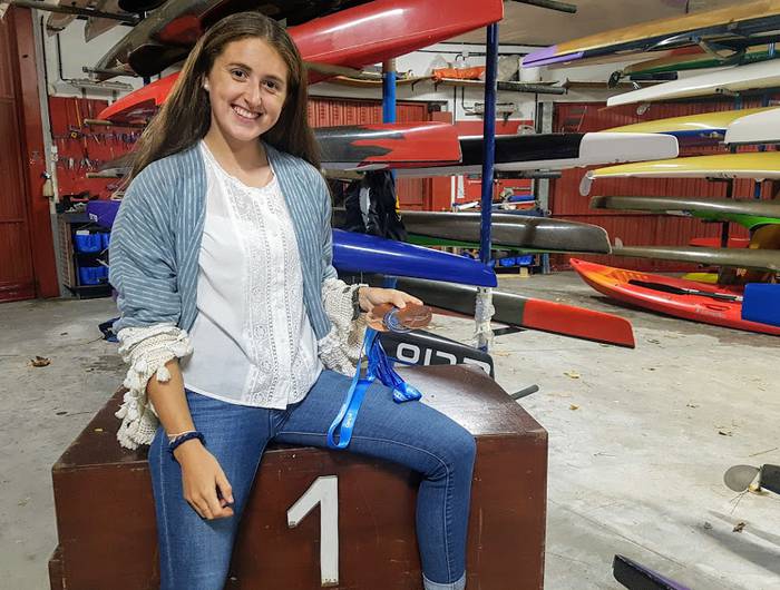 Irati Osa: "Egindako esfortzuagatik heldu naiz honaino"