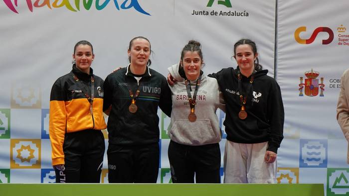 Naiara Villasante Ruiz de Gaunak brontzezko domina, Espainiako Unibertsitate Arteko Judo Txapelketan