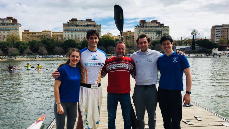 Iñigo Peñak brontzezko domina irabazi du Espainiako piraguismo txapelketan