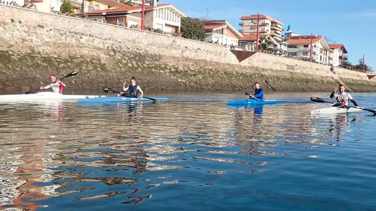 Gaur abiatu dira Itxas-Gaineko lau kide Sevillara, Espainiako Neguko Txapelketara