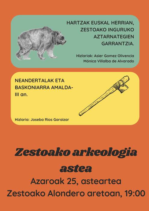 Arkeologia Asteko hitzaldia