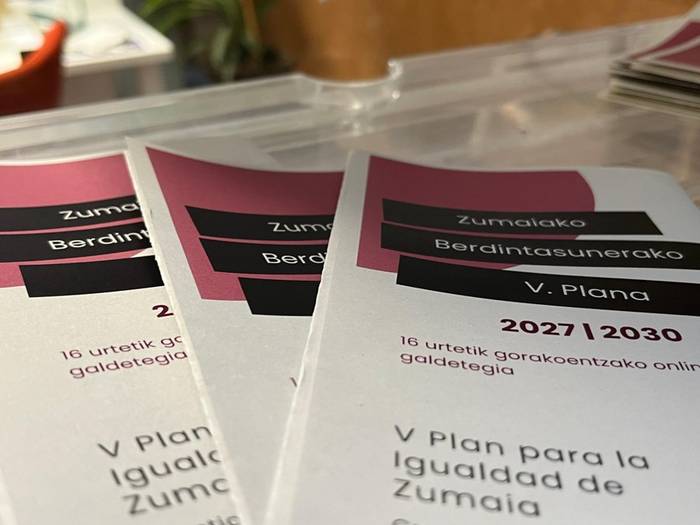 V. Berdintasunerako Plana osatzeko herritarren iritziak jaso nahi ditu udalak