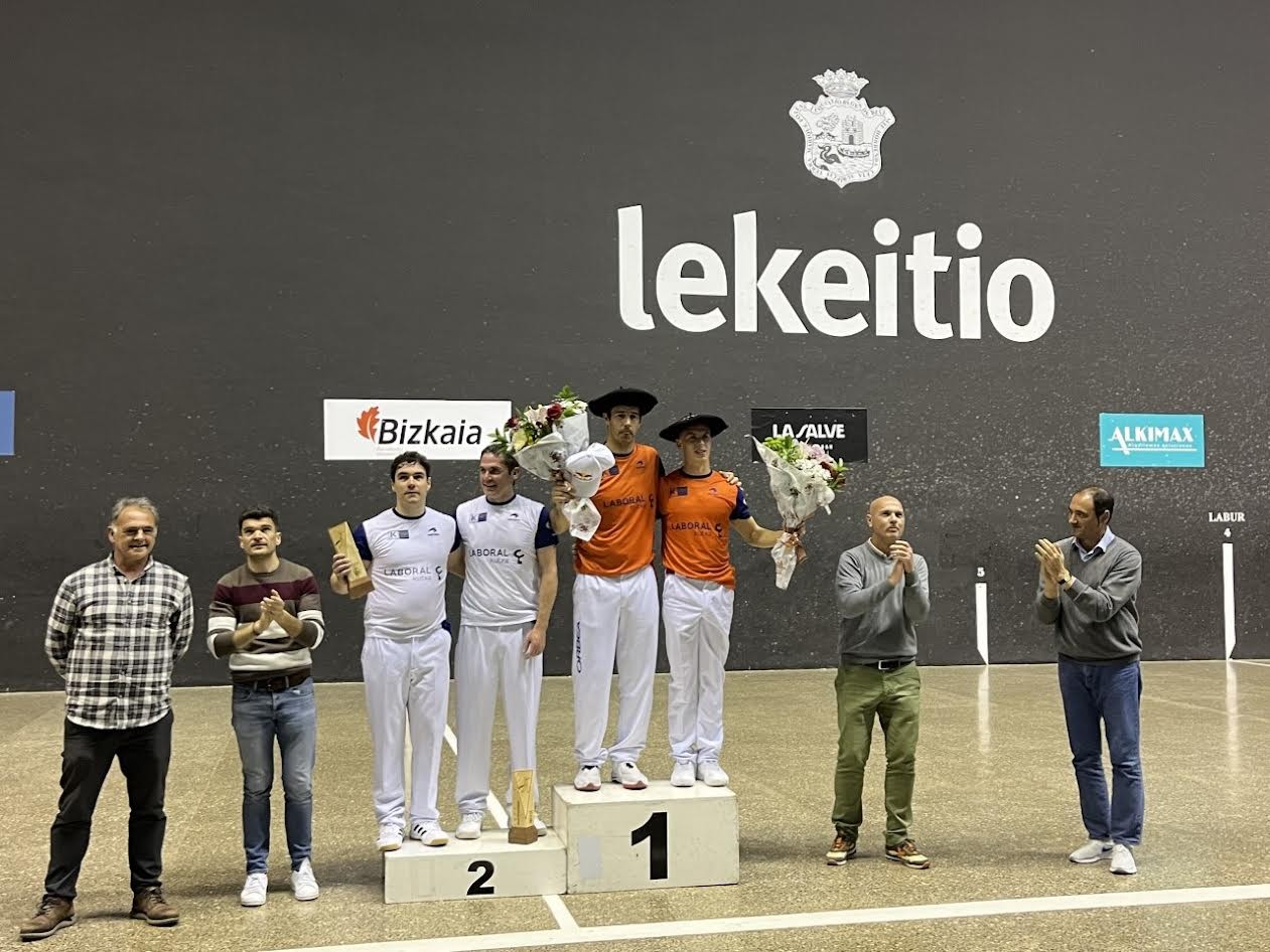 Lekeitioko Master Seriesa irabazi dute Goikoetxeak eta Manzik