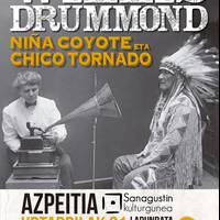 Kontzertua: Willis Drummond + Niña Coyote eta Chico Tornado