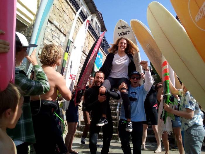 Biscarrosse Pro Junior irabazi du Nadia Erostarbek