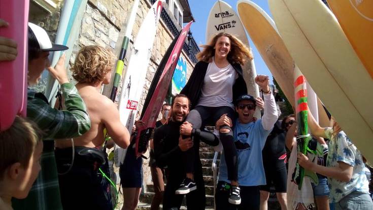 Biscarrosse Pro Junior irabazi du Nadia Erostarbek