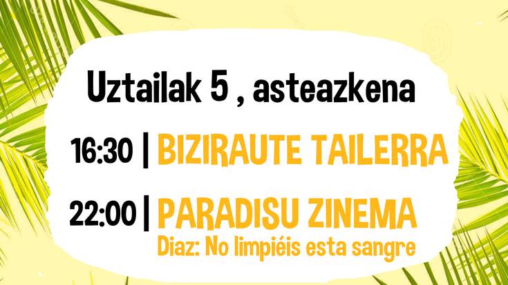 Udako agenda propioa osatu du Gaztetxeak