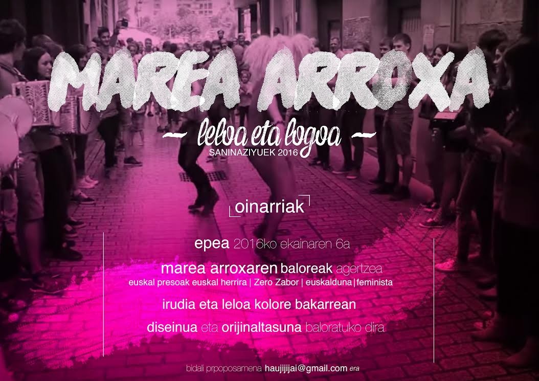 Aurtengo Marea Arroxako leloaren eta logoaren lehiaketa martxan da