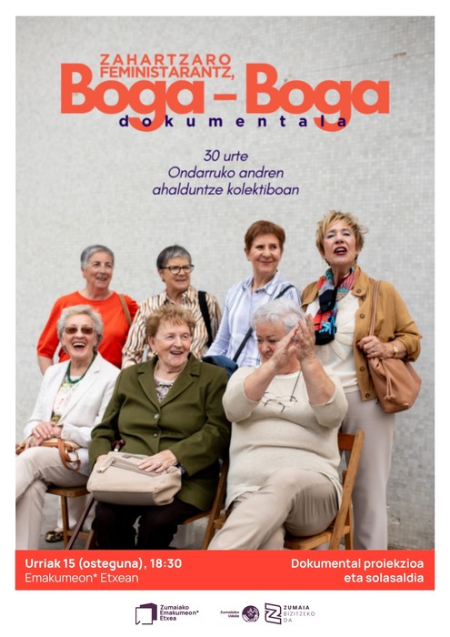Proiekzioa: 'Zahartzaro feministarantz, boga-boga'