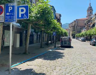 Elbarrientzako aparkalekuak egokitu ditu udalak Plazaberrin