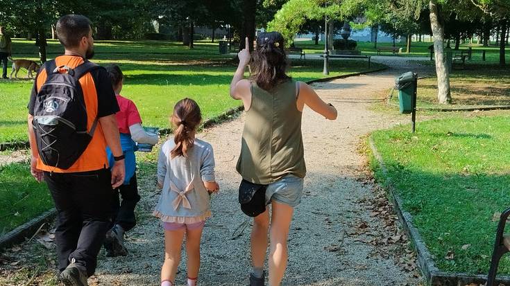 Talde txikian, baina Xaguxatar bideaz gozatzeko aukera izan dute