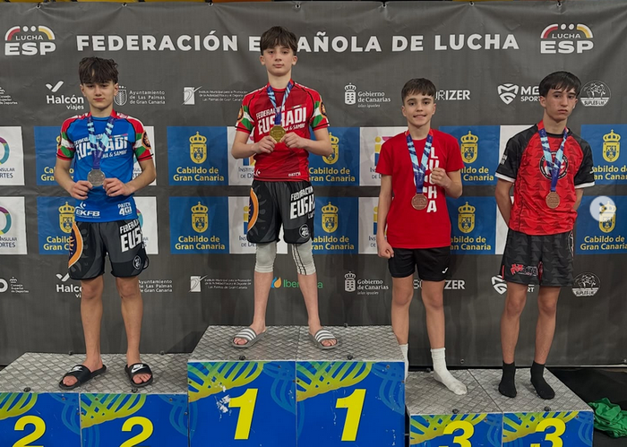 Zarauzko Gracie Barra elkarteko kideek emaitza onak lortu dituzte Espainiako Grappling Txapelketan