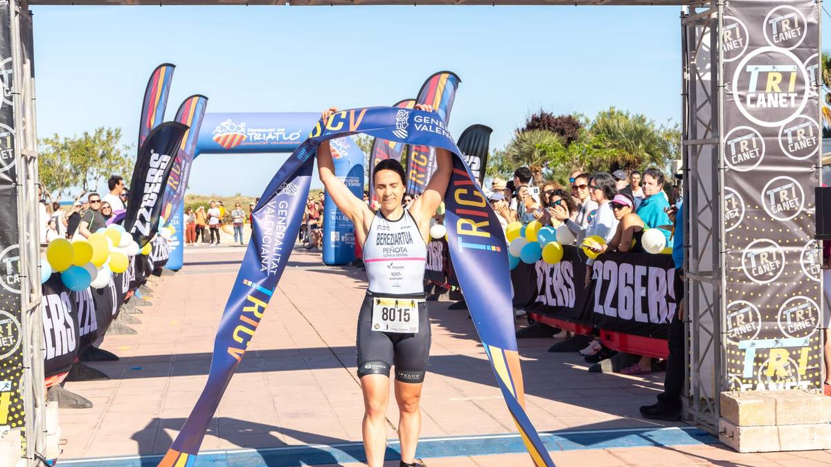 Canet d'en Berenguerreko triatloia irabazi du Eider Bereziartuak
