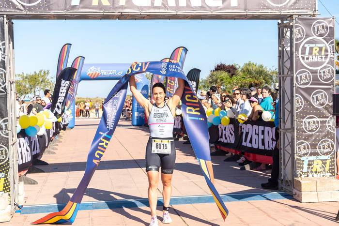 Canet d'en Berenguerreko triatloia irabazi du Eider Bereziartuak